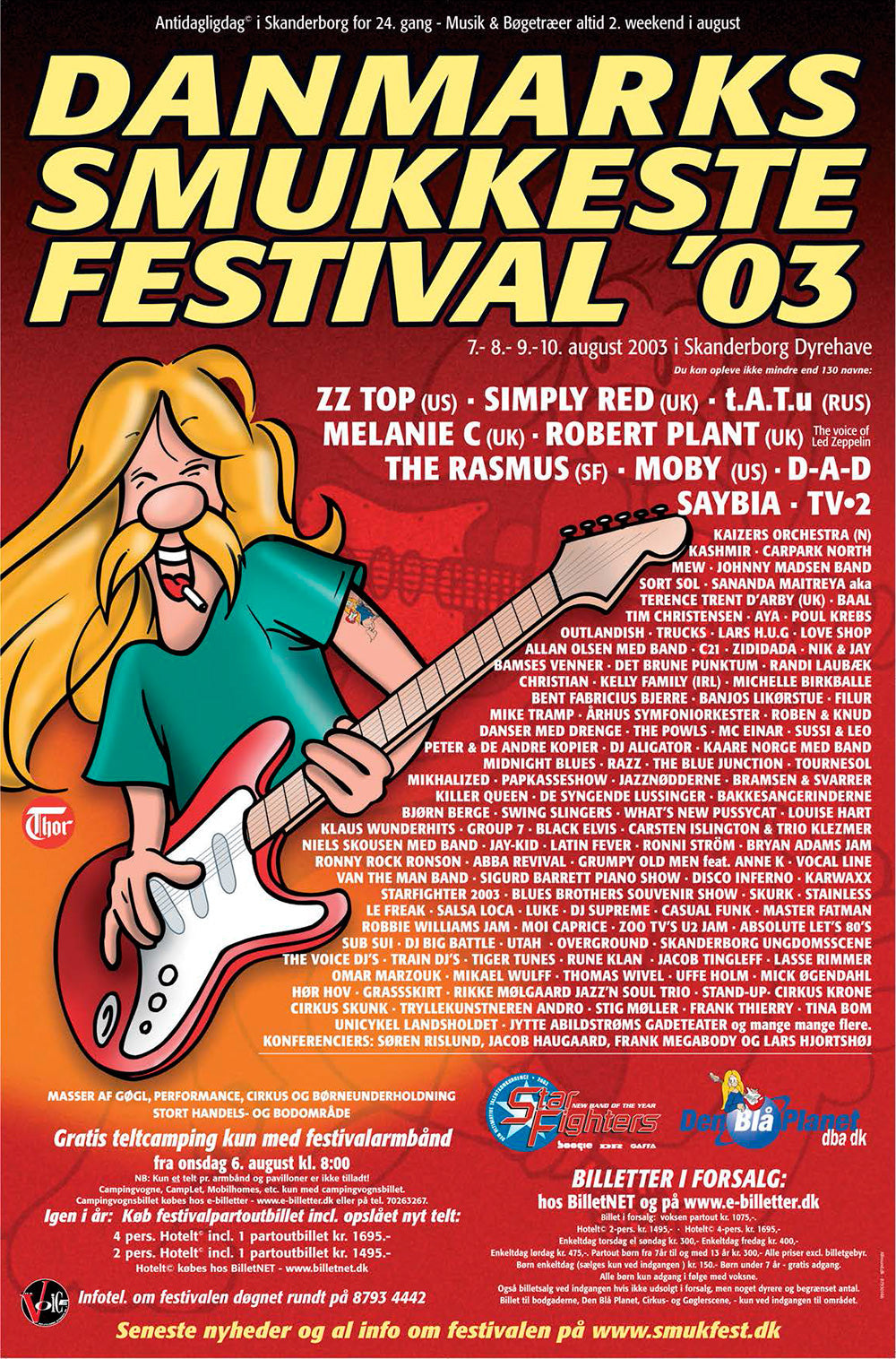 Smukfest 2003 plakat
