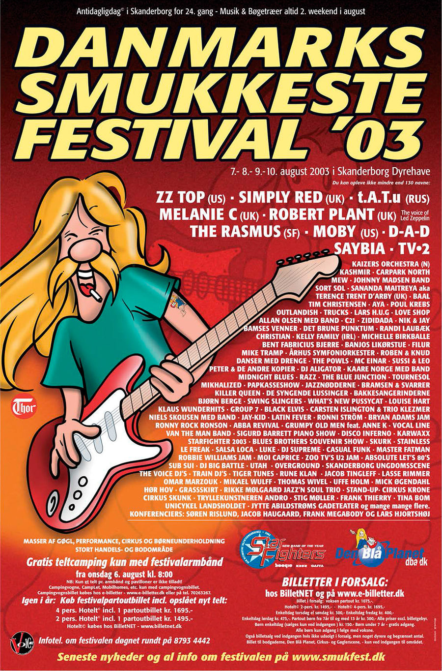 Smukfest 2003 plakat
