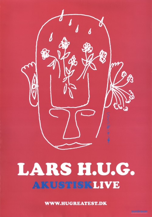 Turnéplakat – Lars H.U.G. 2005