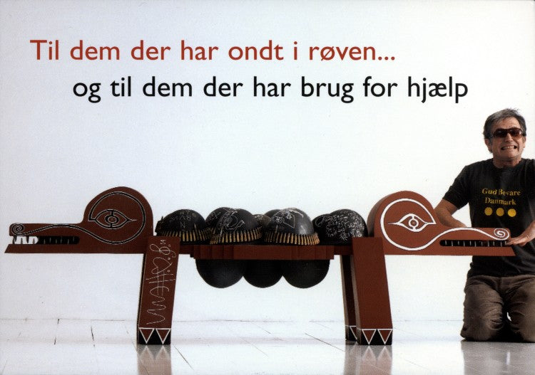 Lars H.U.G.s krokodillesofa. Arkiv: Søren Bombæk / HUG-info.dk.