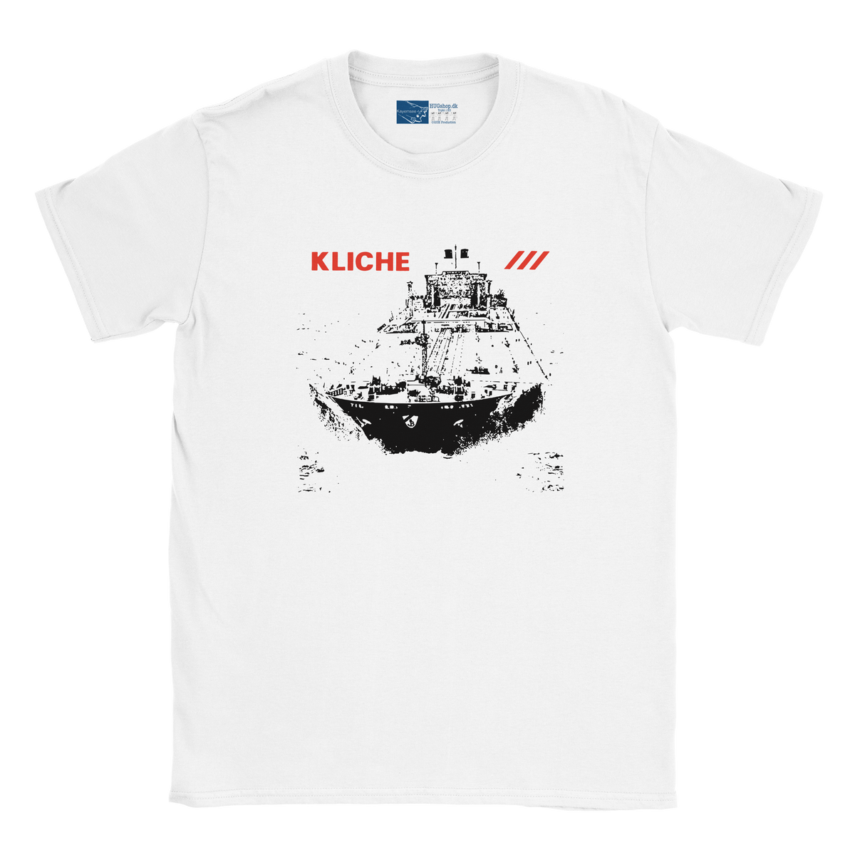 Supertanker - T-Shirt – Hvid [farve: Hvid]