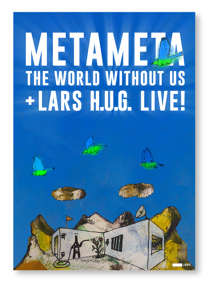 
MetaMeta The World Without Us Event Plakat
