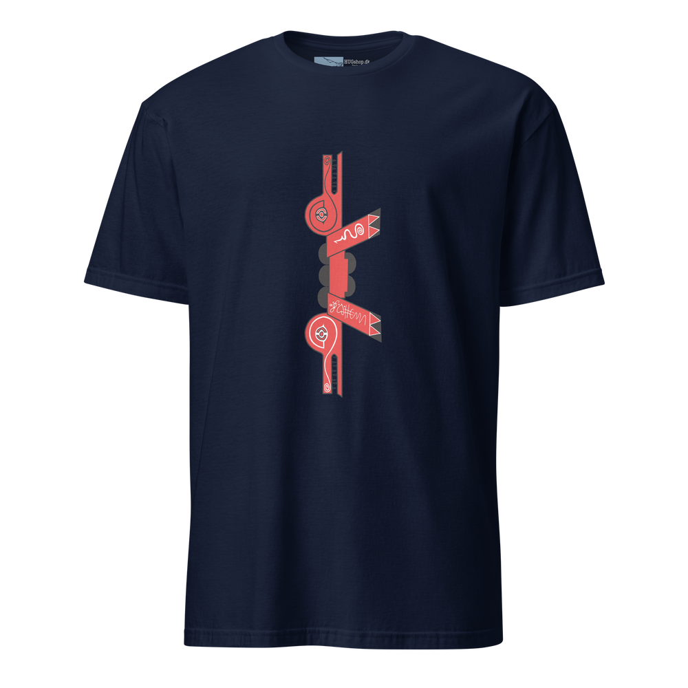 Krokodillesofa T-Shirt - HUGShop T-Shirt Havets Blå / Small