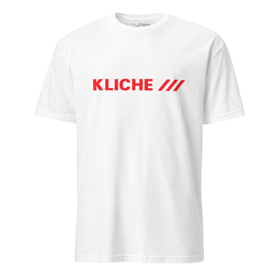 
Kliché 1980 T-Shirt - HUGShop T-Shirt Hvid / Small